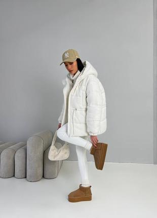 Тепла зимова куртка  "глорія 03". до -20°. якість люкс!9 фото