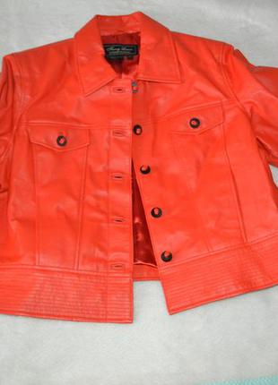 Шикарная кожаная куртка terry lewis, хл-ххл, америка