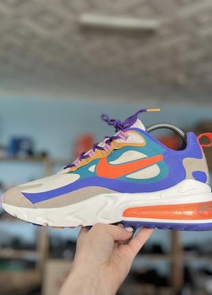 Мужские кроссовки nike air max 270 react оригинал новые сток без коробки1 фото