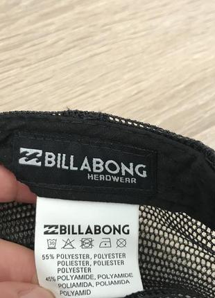 Мужская черная бейсболка billabong headwear6 фото