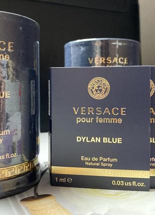 Versace pour femme dylan blue edp парфум 30 spray (оригінал)5 фото