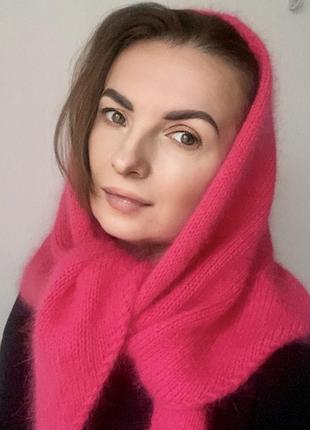 Бактус хустка пух норки шаль