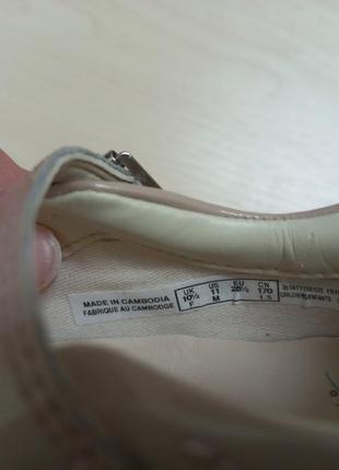 Туфли мокасины кожа дев. 28-29р.clarks индии7 фото