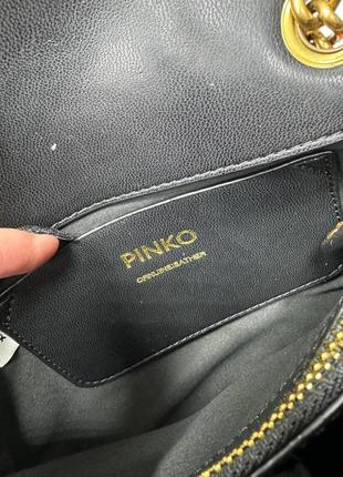 Сумка кожаная брендовая pinko4 фото