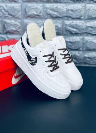 Зимние мужские кроссовки nike, белые качественные кроссовки найк 36-45