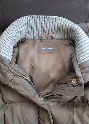 Пуховик куртка, цвет коричневый4 фото