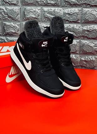 Мужские кроссовки nike, зимние меховые кроссовки найк 36-45