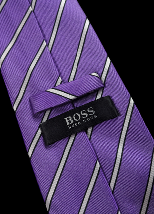 Hugo boss шелк шелковый галстук | сделан в италии3 фото