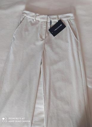 Новые вельветовые брюки, широкие