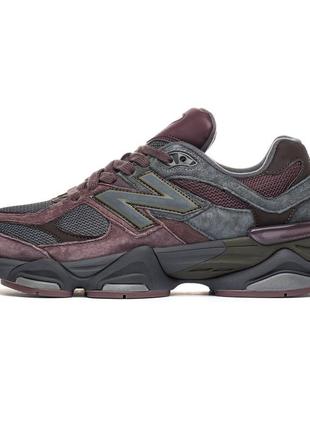 Кроссовки new balance 9060 grey brown