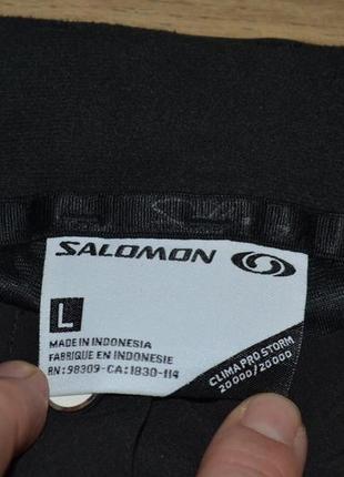 Salomon l штаны лыжные горнолыжные брюки мужские5 фото