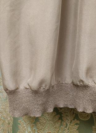 Комбинированное платье с шёлковой юбкой люкс бренд mint velvet6 фото