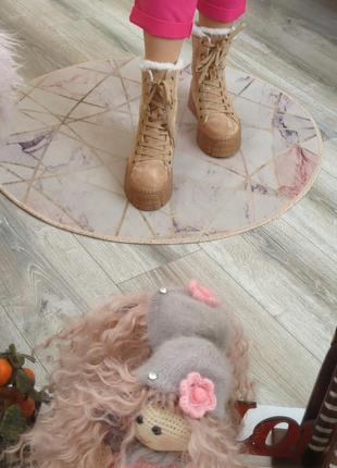 Сапоги, ботинки, красовки tamaris ,  натуральн замш, размер 407 фото