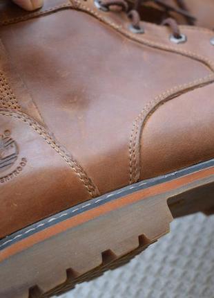 Кожаные водонепроницаемые ботинки полусапоги timberland waterproof р. 47,5 31 см5 фото