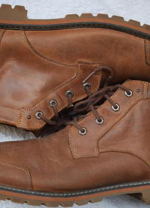 Кожаные водонепроницаемые ботинки полусапоги timberland waterproof р. 47,5 31 см3 фото