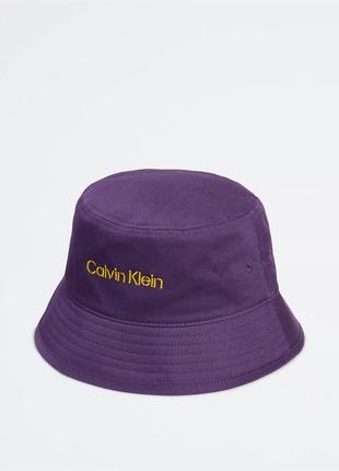Новая шапка - панама calvin klein (ck khakis logo bucket hat) с америки