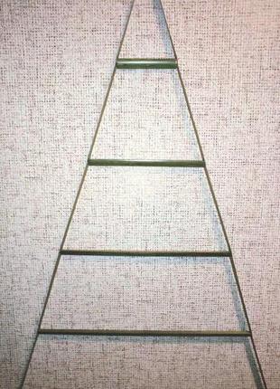 Елка декоративная на стену, 110х70 см