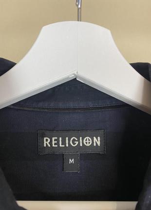 Дизайнерська сорочка religion двобортна2 фото