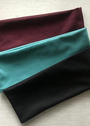 Жіночі пов'язки на голову, трикотажні, різні кольори