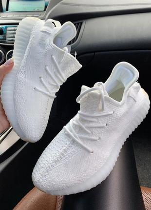 Кроссовки adidas yeezy boost 350 v2 white3 фото