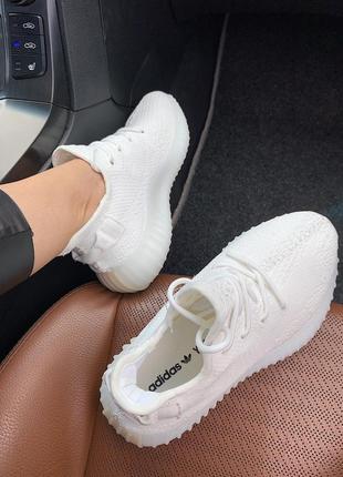 Кроссовки adidas yeezy boost 350 v2 white6 фото