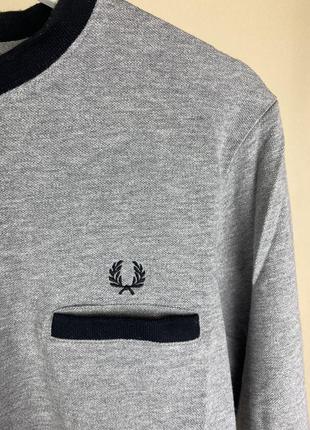 Світшот - лонгслів fred perry з нових колекцій2 фото