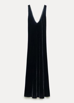 Платье-слеп zw collection со смешанной шелковой ткани6 фото