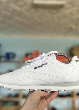 Мужские кроссовки reebok classic оригинал новые сток без коробки