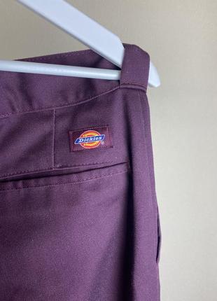 Штани, брюки - чіноси dickies 874 purple pants loose fit cargo3 фото