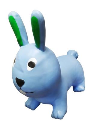 Дитячий стрибун кролик bt-rj-0068 гумовий (синій)