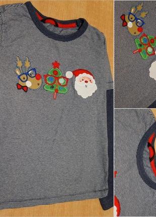 Tu новорічний реглан 4-5 років новорычна кофта новогодний