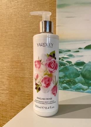 🇬🇧 yardley english rose 🌹 парфумований зволожуючий лосьйон для тіла британська троянда 🌹 250 мл