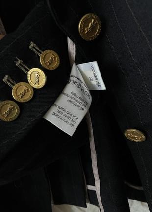 Піджак yves saint laurent vintage blazer dark blue