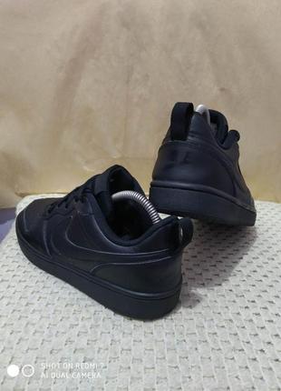 Кожаные кроссовки nike court borough low 2 (gs)3 фото