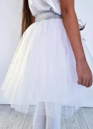 Спідниця білосніжна ❄️❄️❄️ сніжинка