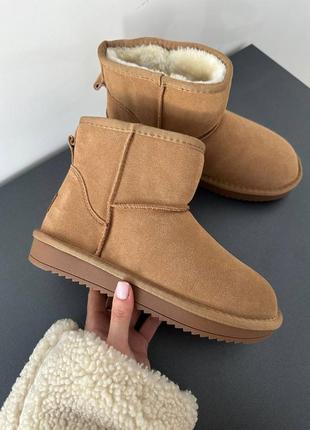 Женские ugg mini ginger suede 🧡