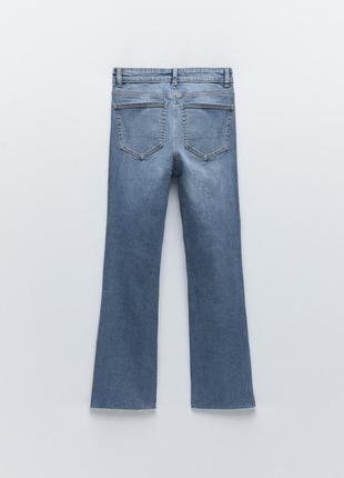 Укороченные эластичные джинсы zara6 фото