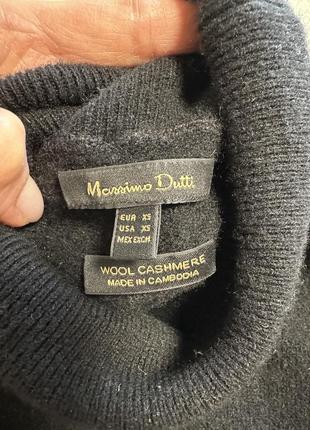 Вовняний светр гольф massimo duti3 фото