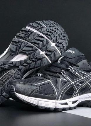 Мужские черно-белые кроссовки в стиле asics gel kahana 8🆕 демисезонные кроссовки асикс гел