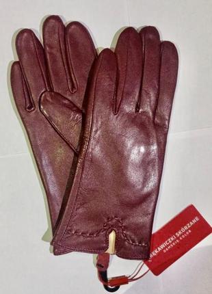 Мужские и женские перчатки из натуральной кожи3 фото