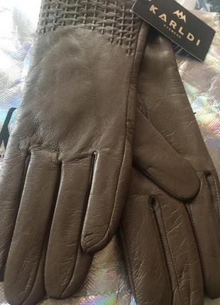 Мужские и женские перчатки из натуральной кожи5 фото