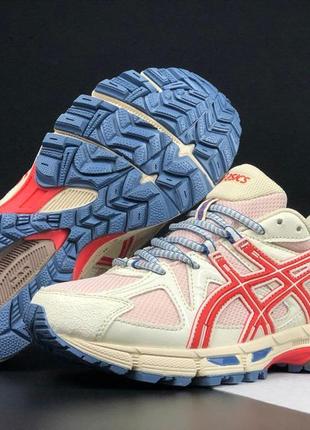 Чоловічі бежеві кросівки в стилі asics gel kahana 8 🆕 демісезонні кросівки асікс гел