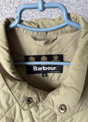Стьогана куртка barbour5 фото