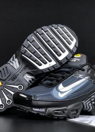 Мужские черно-синие кроссовки в стиле nike air max plus tn 🆕 кроссовки найк аир макс тн