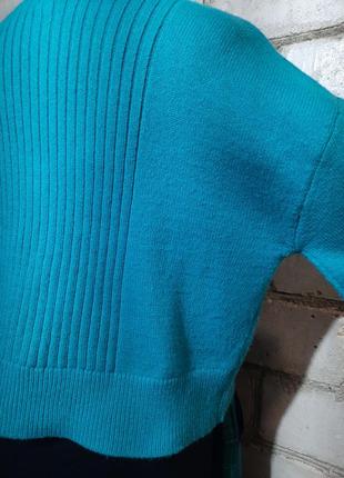 Стильный теплый укороченный свитер оверсайз4 фото