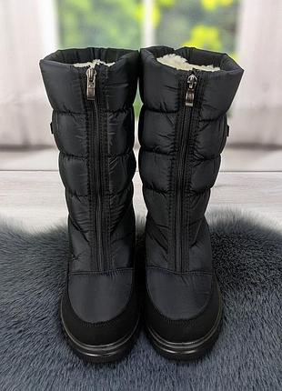 Сапоги дутики зимние женские progress высокие 4334