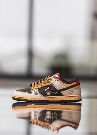 Чоловічі кросівки nike sb dunk low x stussy 40th