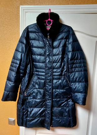 Зимний женский пуховик cristian berg  р l