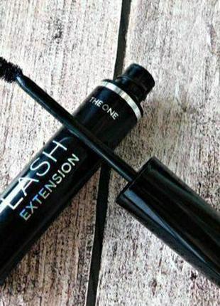 Подовжуюча туш з ефектом нарощування вій the one lash extension