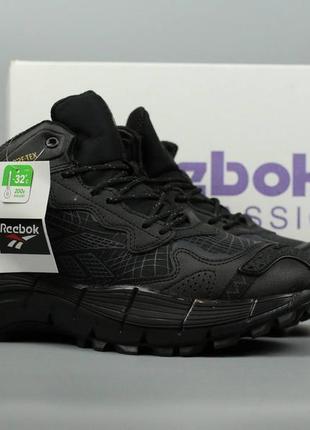 ❄️ reebok zig kinetica 2.5 edge black fur2 фото